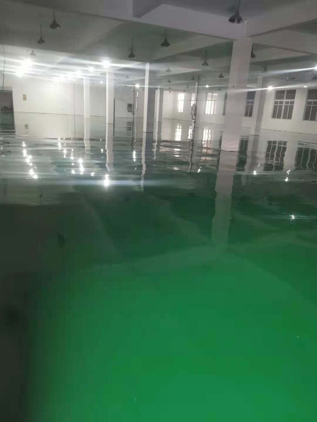 南通政昊酒店布草环氧树脂砂浆平涂自流平地板项目1